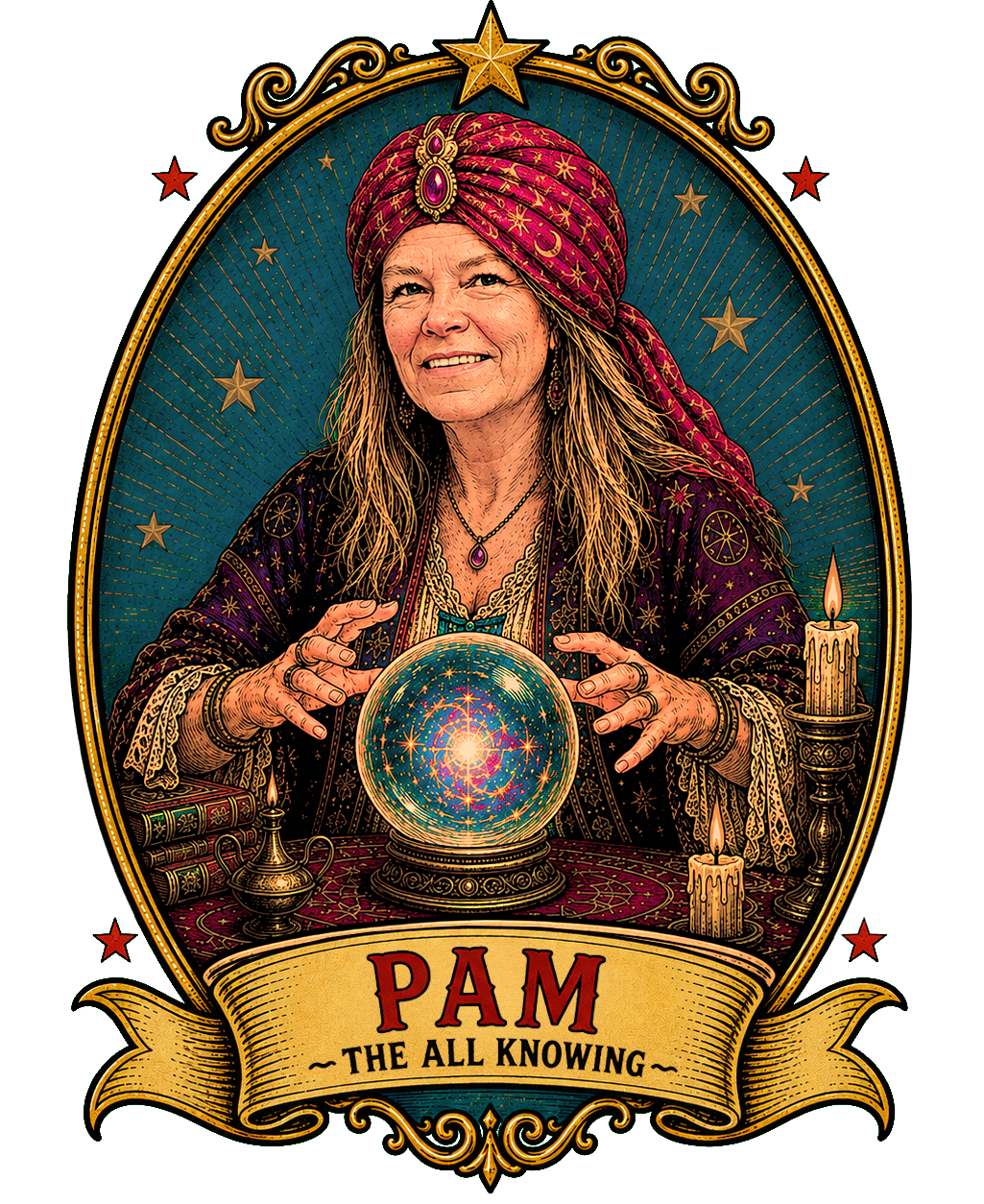 Pam the all knowing